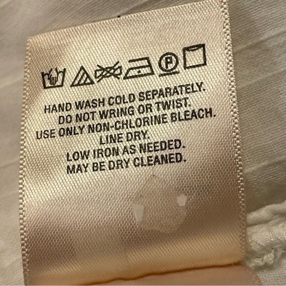 FEATHER BONE by‎ ANTHROPOLOGIE Lucille Pintucked Lace Tunic in Ivory - Picture 11 of 12